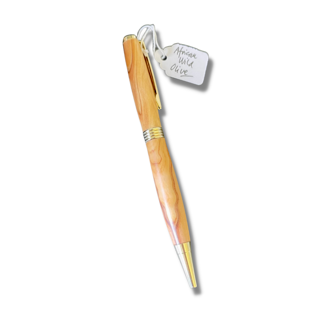 African Wild Olive Wood Pens